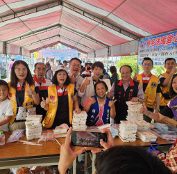 臺南博愛老幼協會發放1200份愛心便當 幫助弱勢群體度過寒冬