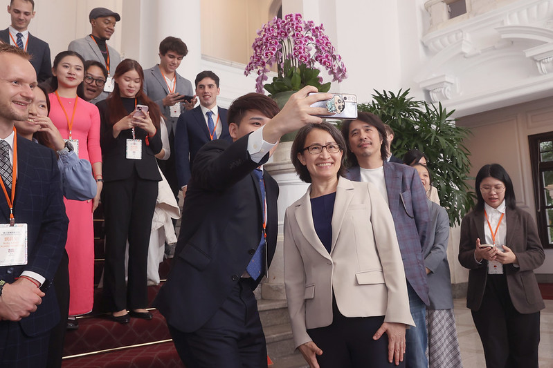 外國學生最愛！臺灣成為全球留學新熱點，副總統蕭美琴揭幕精彩學習旅程！