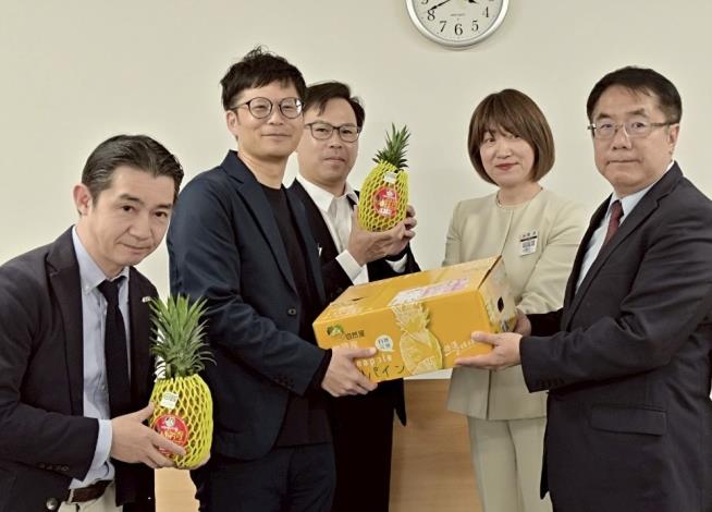 臺南芒果鳳梨進軍日本百貨　市長黃偉哲北海道行銷獲札幌與美唄市青睞
