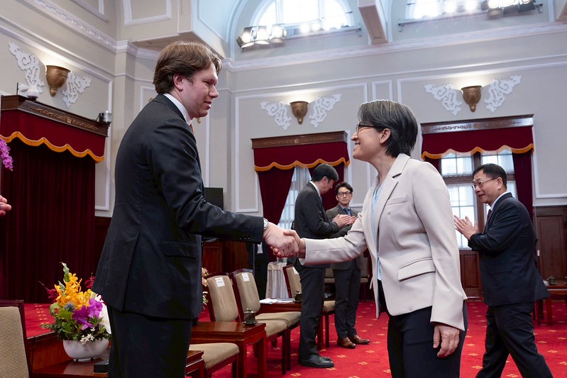 蕭美琴副總統接見美國智庫「外交關係協會」訪團　強調確保臺海和平穩定、積極參與國際事務