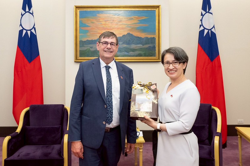 蕭美琴副總統會晤法國參議院訪團　感謝長期支持並推動深化臺法關係