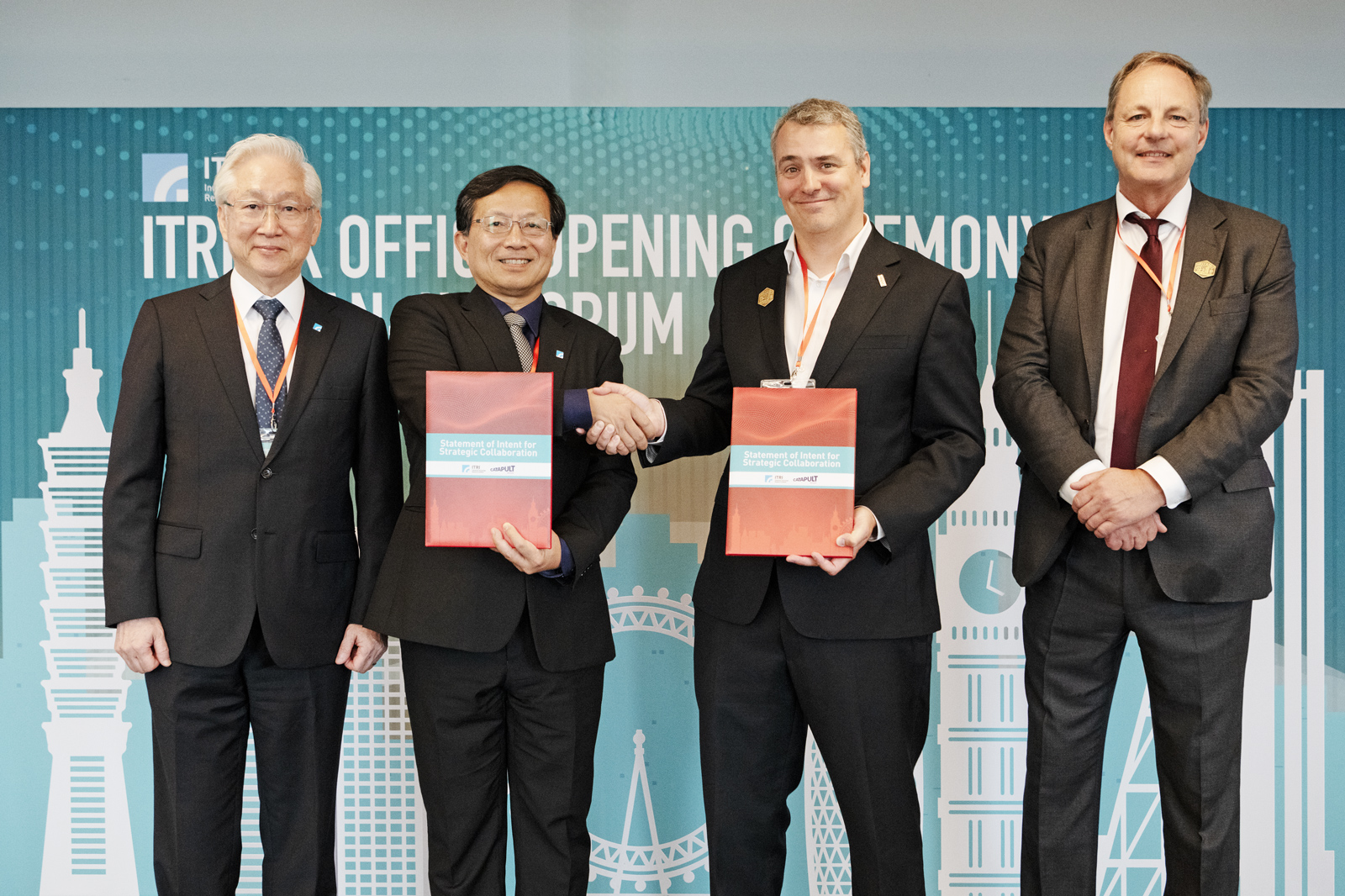 臺英戰略樞紐啟動 工研院英國辦公室啟用