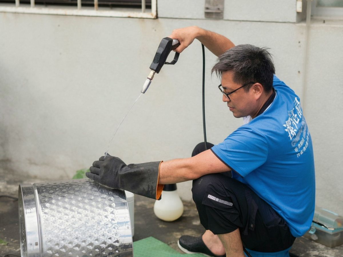 家電異味別只擦表面 高雄到府清潔團隊解析冷氣、洗衣機拆洗重點