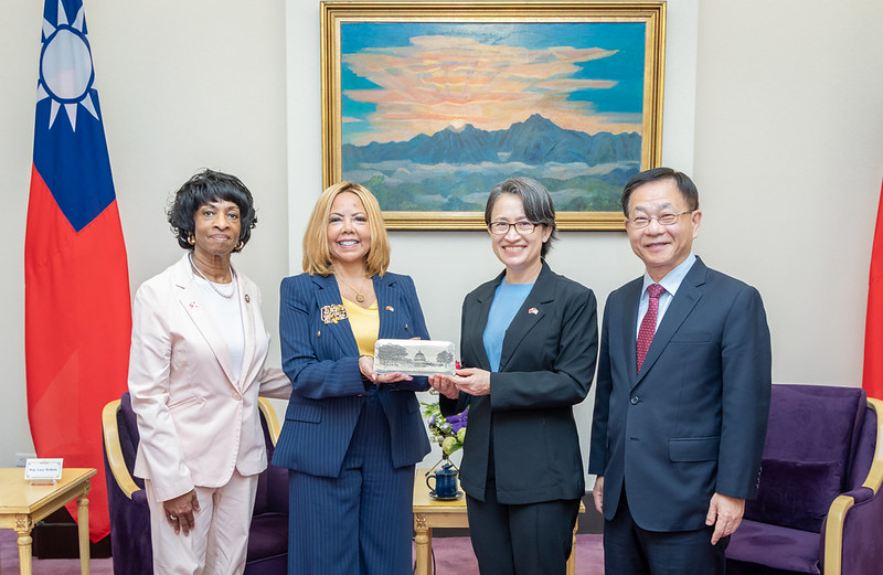 蕭美琴副總統接見美國聯邦眾議院訪團　強化民主合作共同捍衛民主自由價值