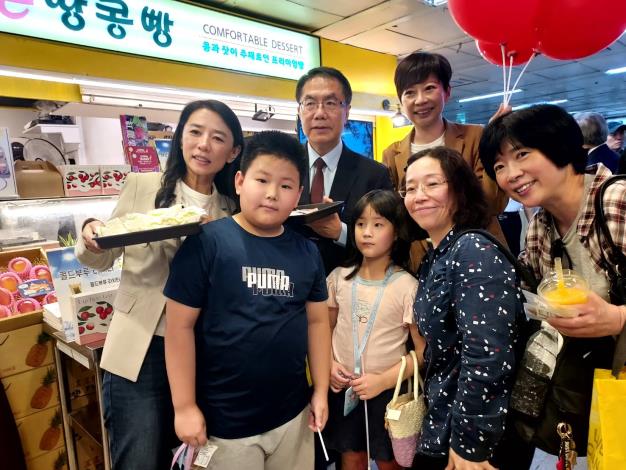 黃偉哲市長率團前進首爾地鐵商圈推廣臺南農產 韓國市場行銷再升級邀民眾品味臺南好滋味
