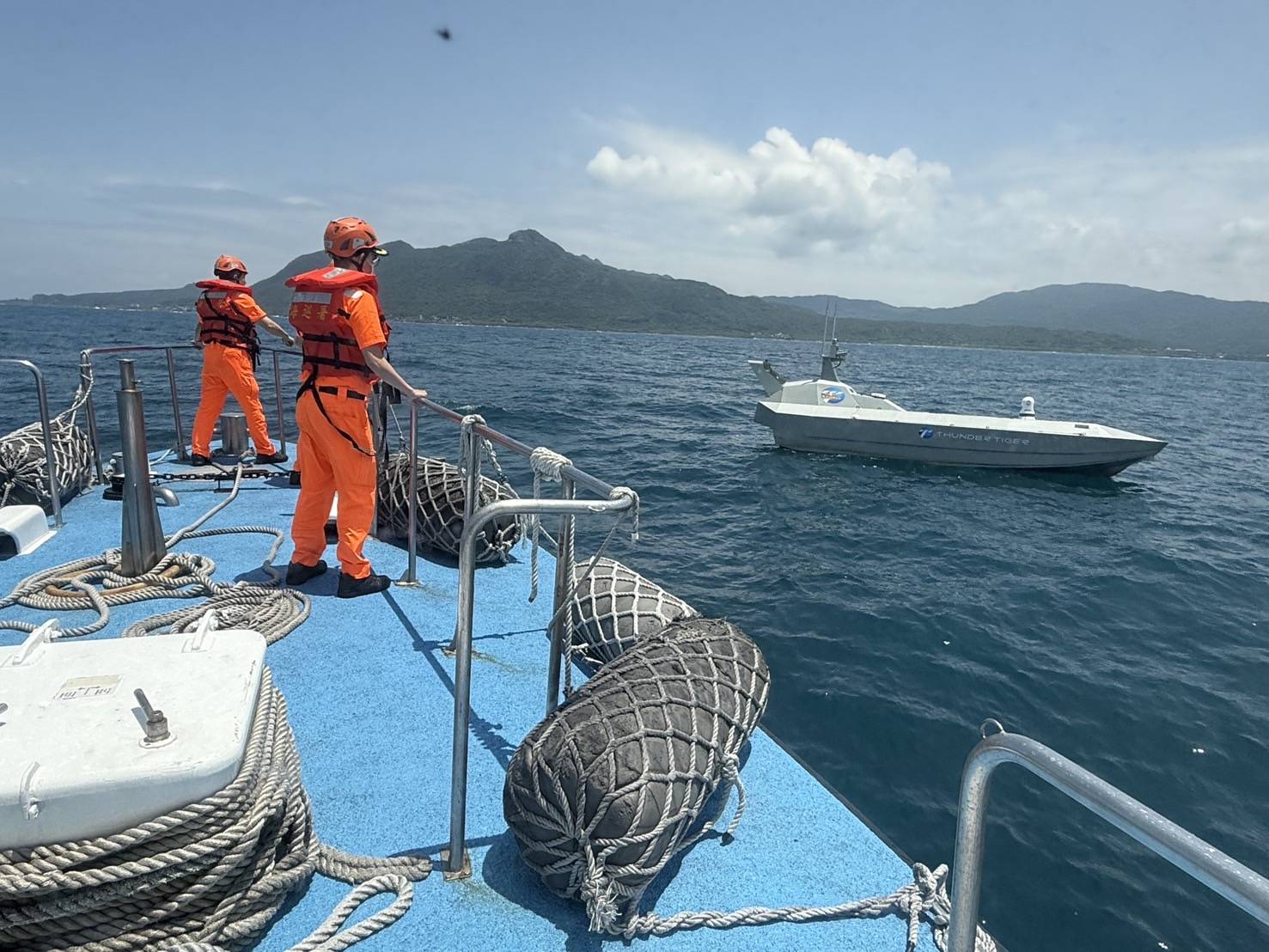失聯無人船驚現海上！海巡署雷達火速鎖定即時處置保海安