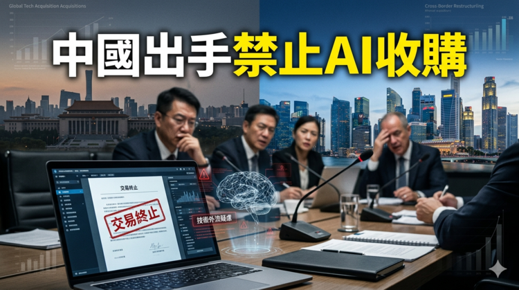 中國出手禁止 Meta 收購 Manus AI 技術外流疑慮震撼全球科技圈