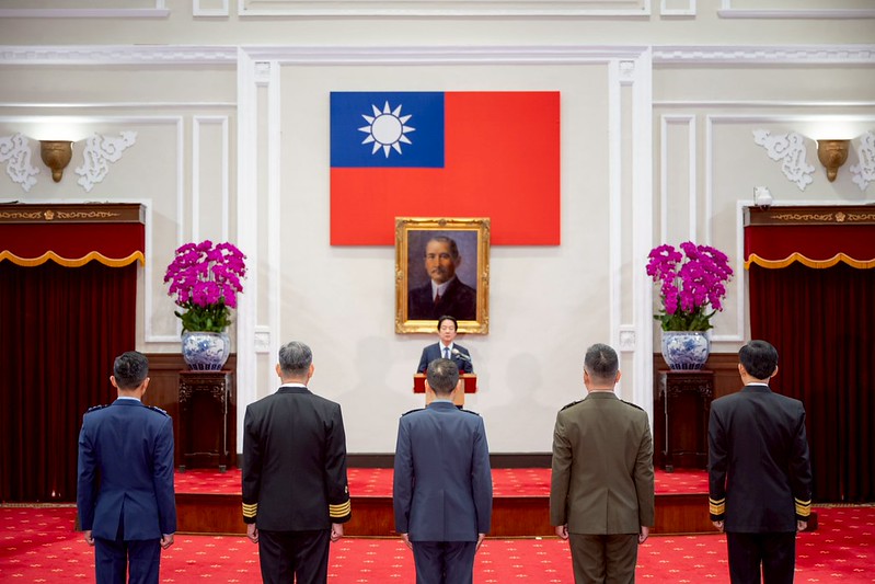 賴清德總統主持將官晉任授階典禮　強調強化戰備整備與指揮效能以守護國家安全