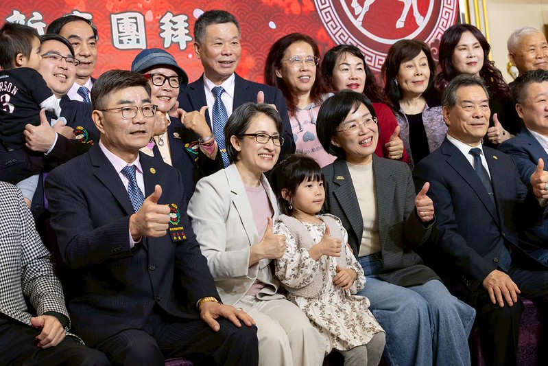 蕭美琴副總統出席新北市雲林同鄉會新春團拜　盼社會支持強化國防安全、讓國人安心拚經濟