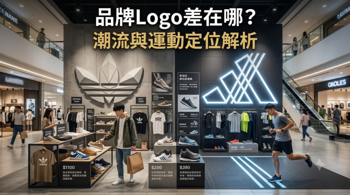 adidas三葉草與三條線差在哪？Originals、Performance定位一次看懂　網友熱議品牌Logo真正差異
