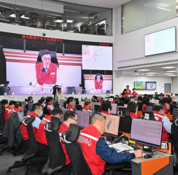 行政院長卓榮泰視察康芮颱風防災準備工作 呼籲全力以赴 降低災害損失