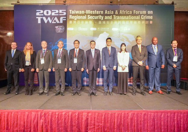 亞非論壇─各國執法人員齊聚一堂探討區域安全與打擊跨境犯罪 卓榮泰:臺灣是印太安全樞紐