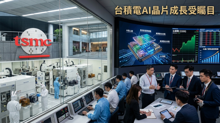 台積電目標價突破市場想像　花旗押注AI浪潮帶動先進製程長線成長