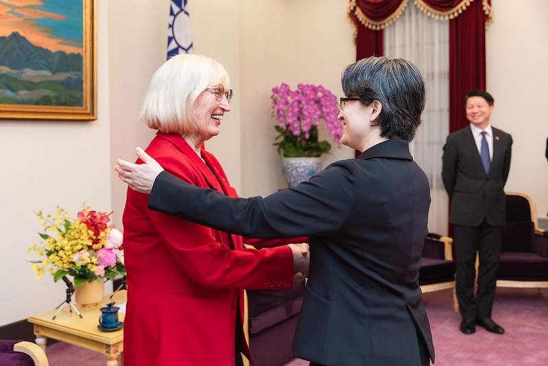 蕭美琴副總統接見拉脫維亞國會訪團　強化民主與安全合作深化臺歐關係