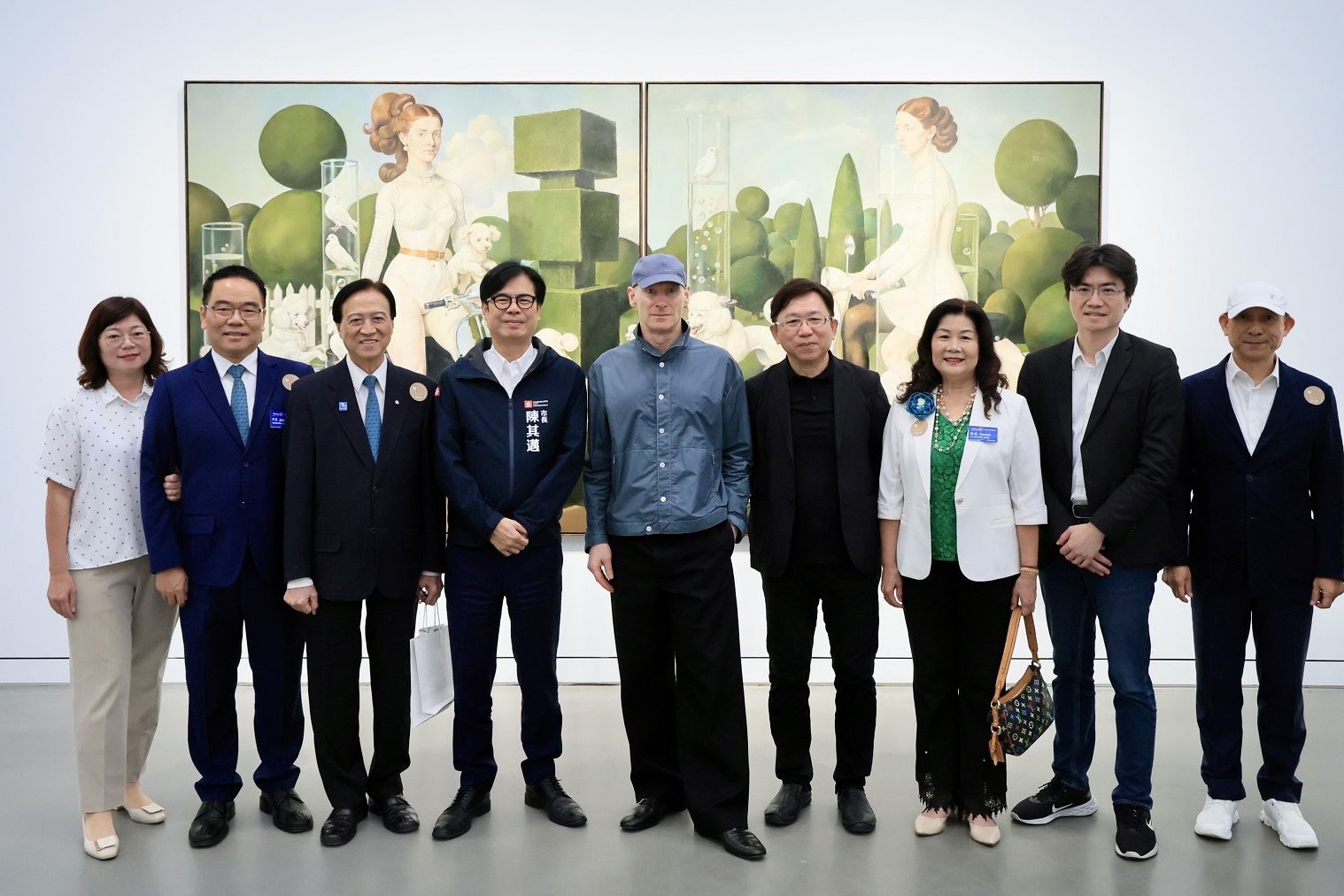 高雄搶下國際大展！《馮．沃爾夫的花園堡壘》揭幕　高雄市長陳其邁：城市美學再升級