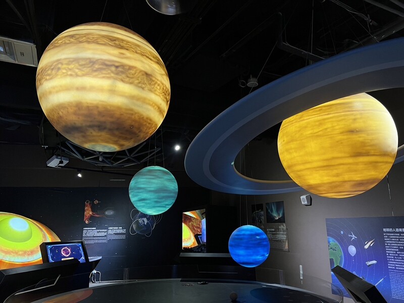 臺南南瀛天文館常設展重新開幕六星連珠來報喜