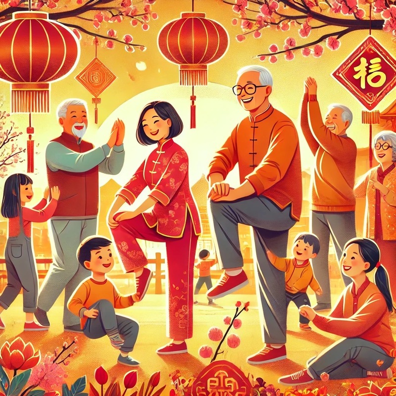 【全方位健康專欄 】 春節健康不打烊！簡單運動讓全家輕鬆樂活