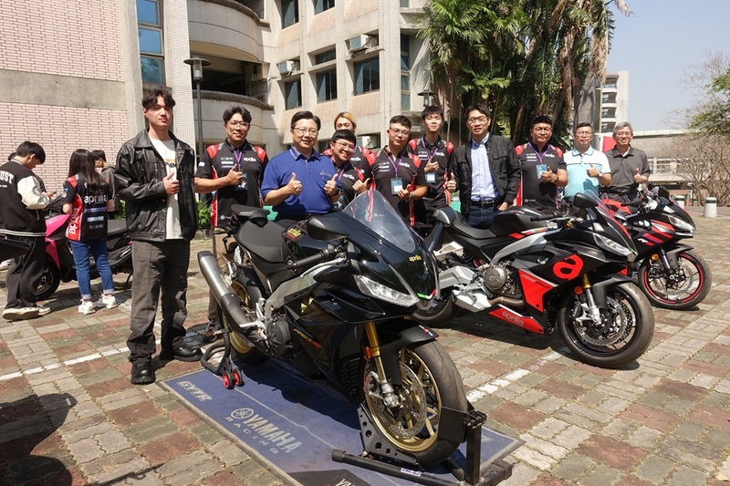 樹科大流通系攜手重機業者 首次舉辦車展宣導安全駕駛