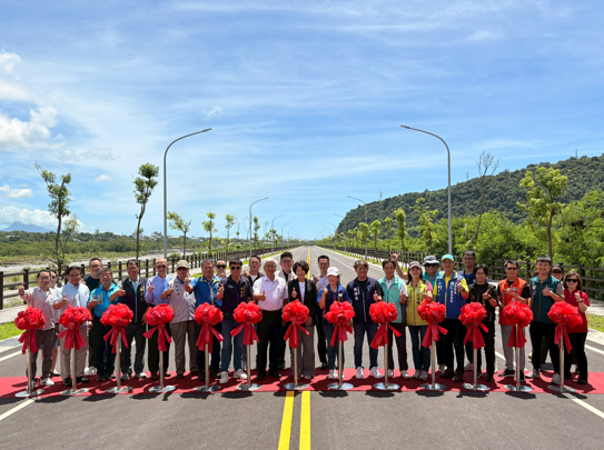 臺東龍馬大道景觀道路通車助攻知本發展　內政部國土署斥資1.21億元打造觀光門戶
