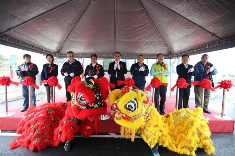 海巡署第五岸巡隊中芸安檢所新建廳舍落成，打造更舒適的工作環境！