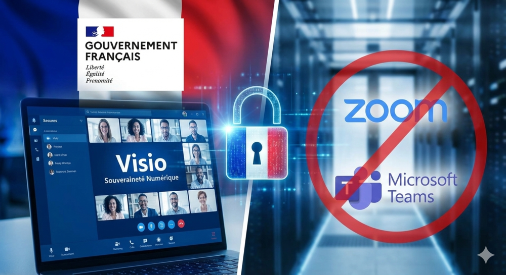 法國全面禁用Zoom與Microsoft Teams 政府視訊通信改用本土平台Visio維護數位主權