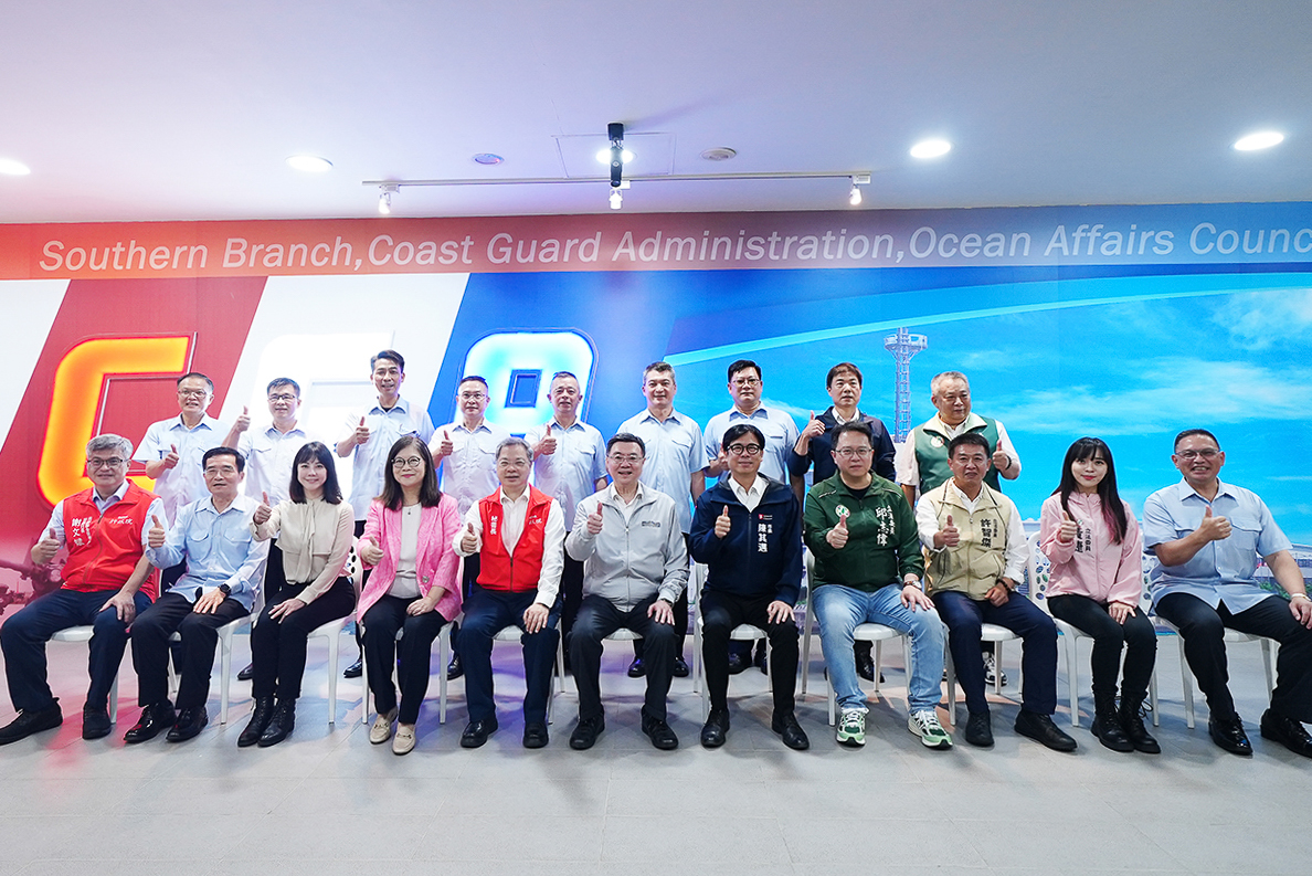 行政院院長卓榮泰視察興達港海巡基地　1500億預算啟動國安防線強化計畫