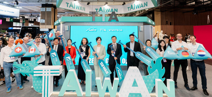 國科會TTA領近百新創產業鏈登VivaTech　齊攻歐洲市場商機展現臺灣科技實力