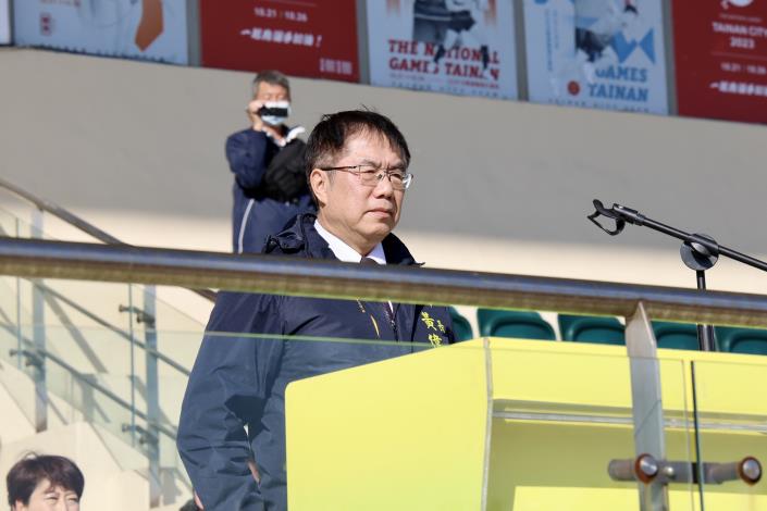 臺南市113年市運開幕！黃偉哲市長勉勵選手全力衝刺全中運金牌