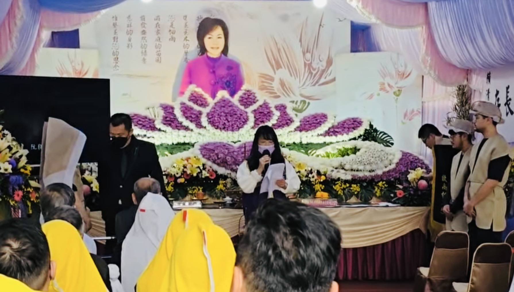 國際同際會澎嘉南區前主席吳麗美告別式 圓滿追思眾人緬懷致敬最高榮耀