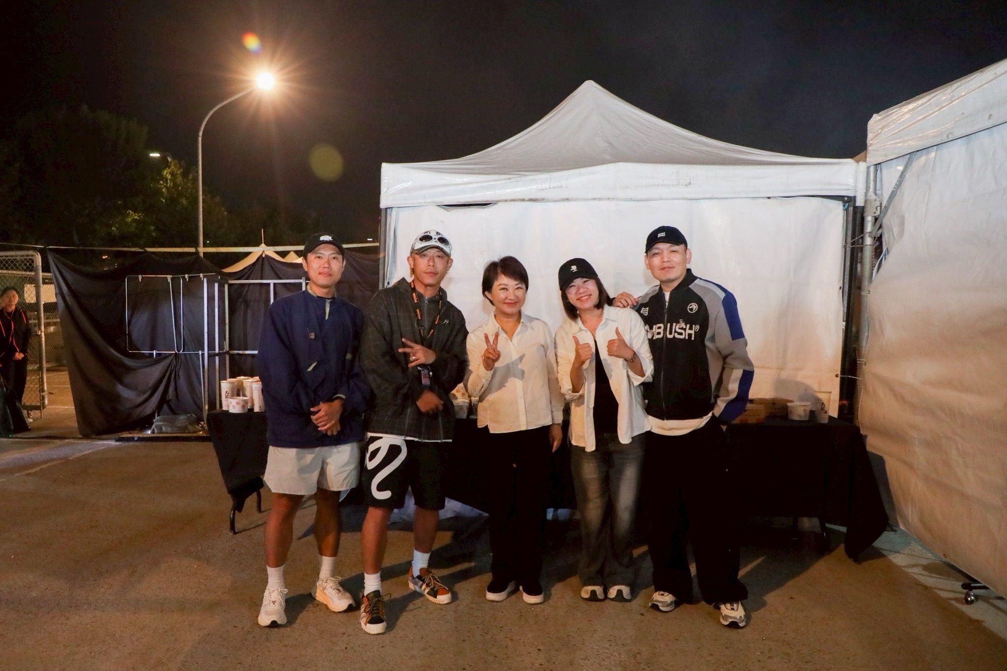 萬人期待！盧秀燕探班玖壹壹暖心送美食　「南北貳路音樂節2025」今於臺中中央公園磅礡開唱掀全城轟動