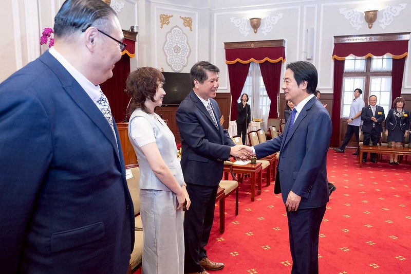 賴清德總統接見國際同濟會台灣總會　肯定公益能量盼攜手打造更美好進步的臺灣