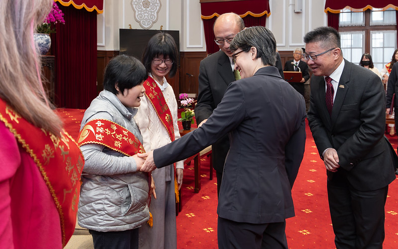 蕭美琴副總統肯定第28屆大愛獎得主奉獻　政府推長照3.0守護身心障礙與照顧者