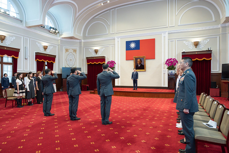 賴清德總統主持將官晉任授階典禮　強化實戰訓練與官兵使命展現守護民主決心