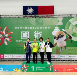 臺南選手全民運動會嶄露頭角！林廷翰、張桂綺雙雙摘下南拳金牌