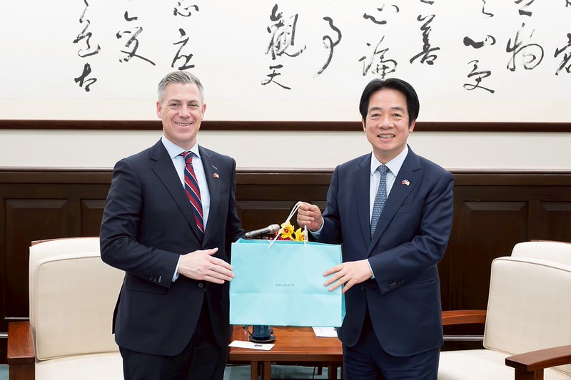 賴清德總統接見美國參議員訪團　強調以實力確保和平深化臺美關係