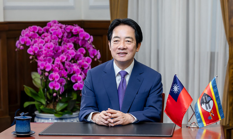 賴清德總統感謝史瓦帝尼對臺灣堅定支持　強調攜手合作共榮深化邦誼並擴大全球影響力