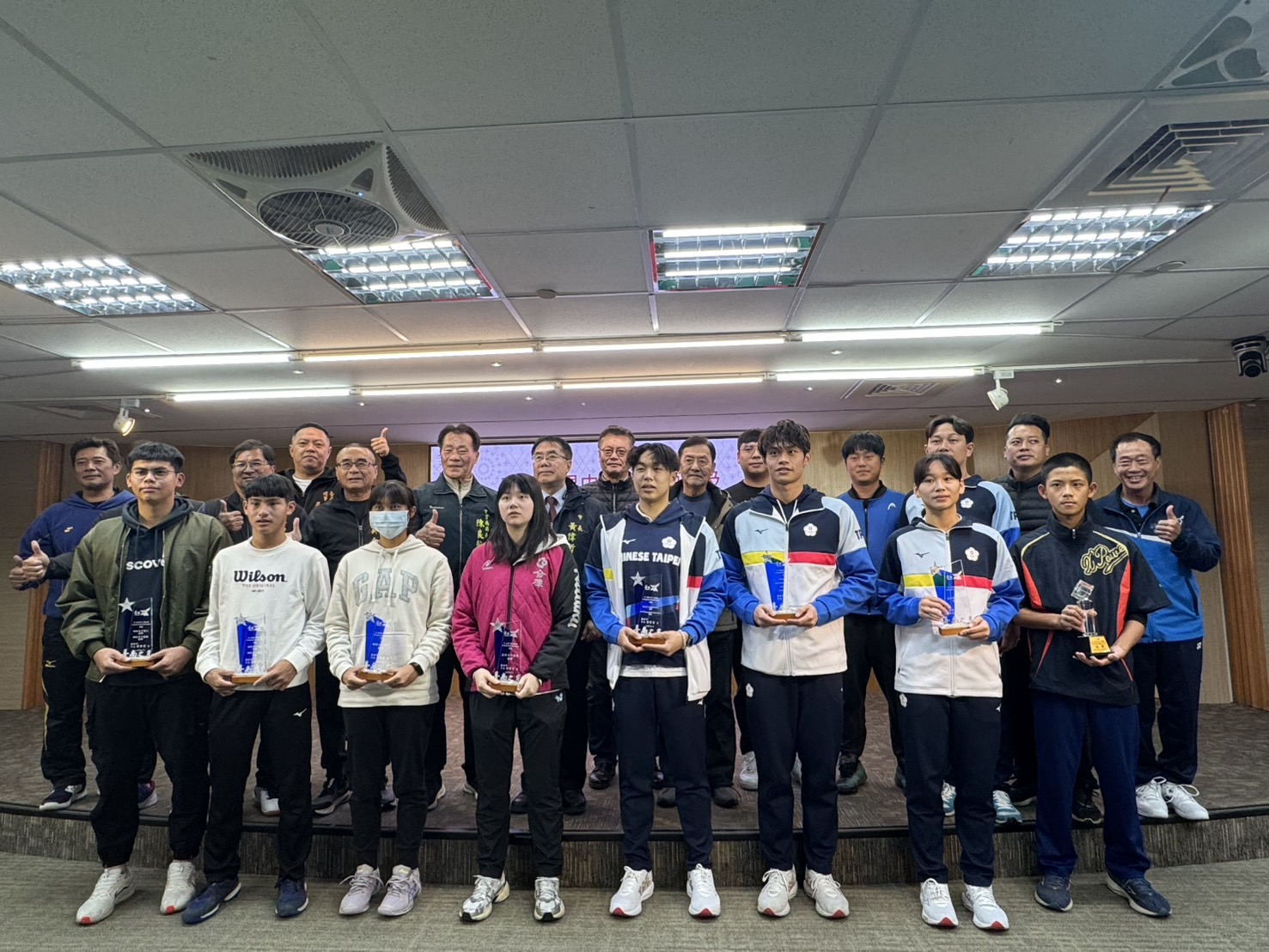 黃偉哲市長讚揚臺南小將！在世界中學生運動會創下驕人戰績