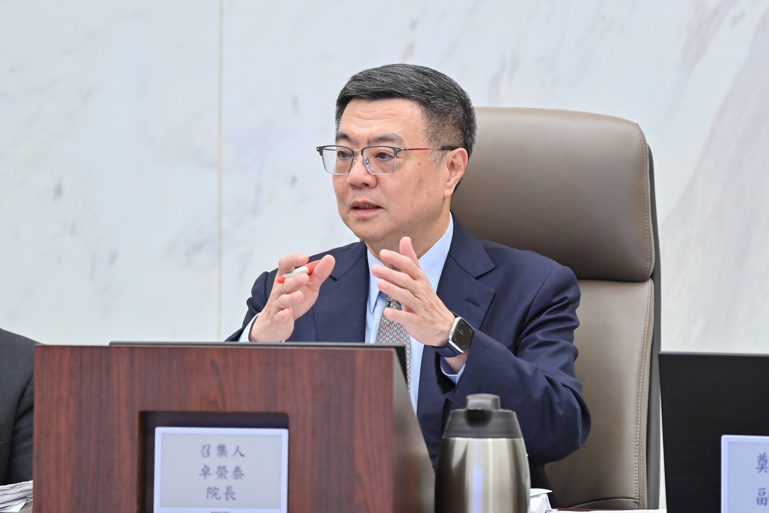 卓榮泰院長主持轉型正義會報：推動「公義永續的台灣」願景