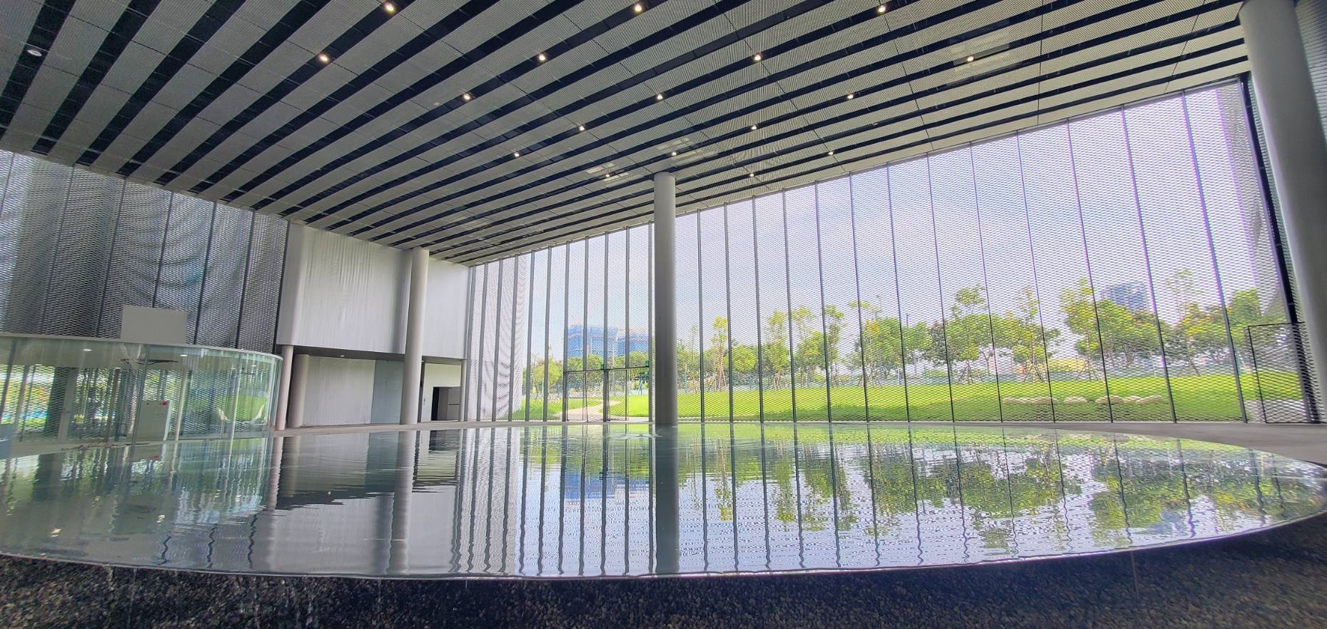 揭開台中綠美圖建築面紗　全臺最輕巧透明藝術地標即將亮相