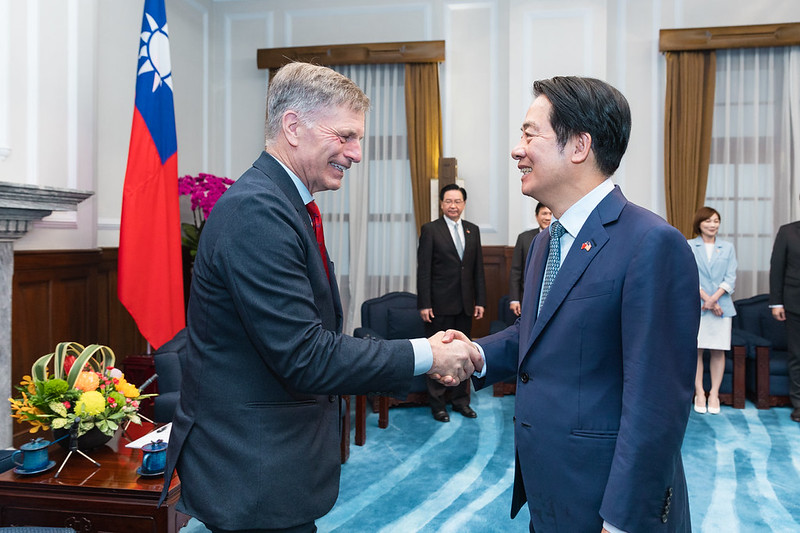 賴清德總統接見美國懷俄明州州長訪團　強調深化能源科技交流與民主供應鏈合作