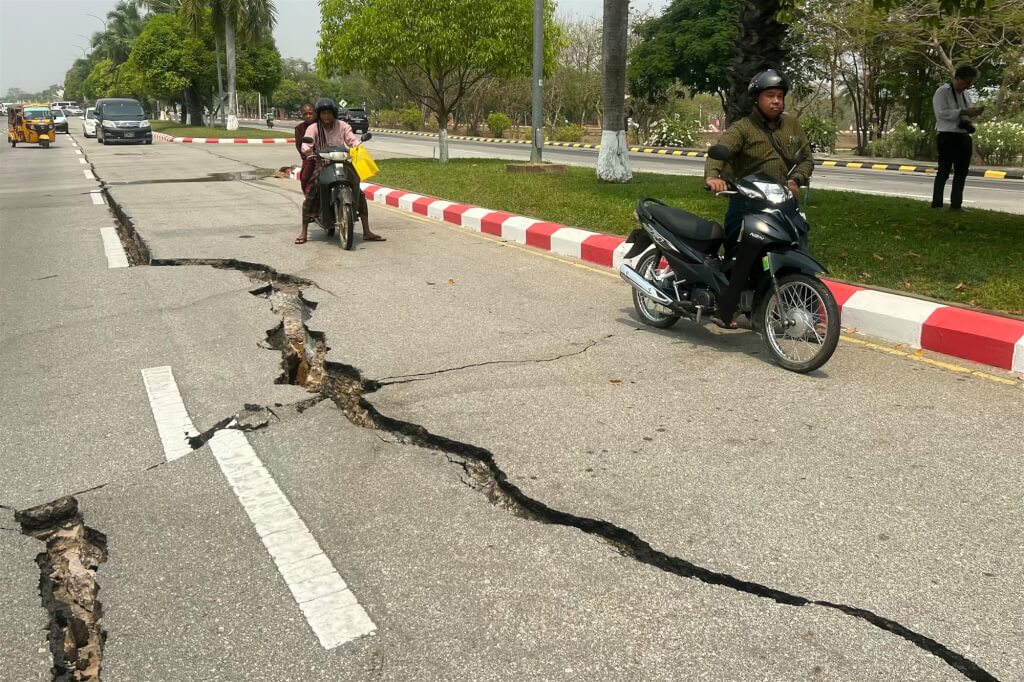 7.7級地震襲擊東南亞，緬甸與泰國數人死亡，緊急狀態升級