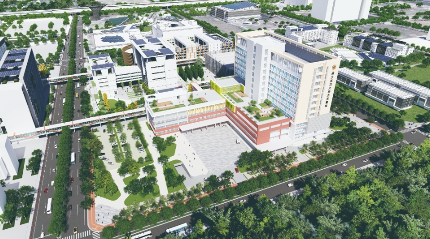 「沙崙醫療服務與創新園區第一階段(F區第一期)沙崙醫院新建統包工程」啟動 臺南664床智慧醫療新地標正式公開招標
