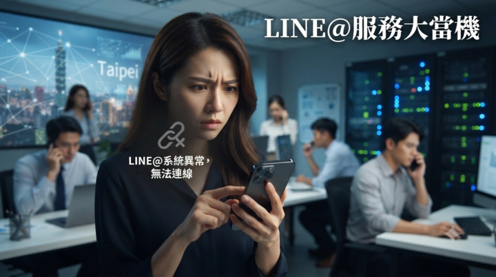 韓國爺爺的臺灣LINE@系統驚傳大當機！大量用戶無法開啟服務　官方回應待確認