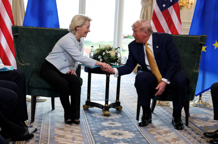 美歐貿易戰暫緩！達成15%關稅協議 歐盟砸6000億投資 專家：表面雙贏暗藏變數