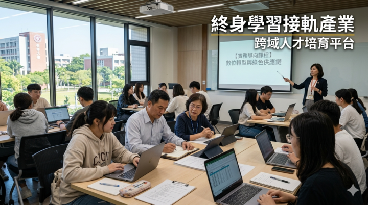 長榮大學永續教育學院打造終身學習平台　強化跨域專業人才接軌產業需求