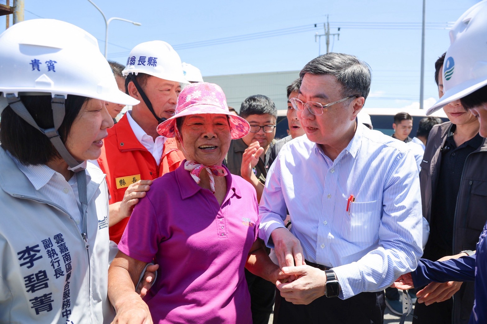 嘉義災後復原 行政院長卓榮泰：加速重建 讓民眾儘快恢復生活與農業生產