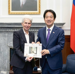 賴清德總統接見歐洲議會安全暨防衛委員會訪問團　推動臺歐合作攜手維護區域和平並深化戰略夥伴關係