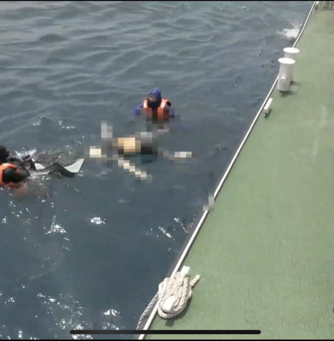 花蓮七七高地外海外海發現浮屍 海巡署打撈助返家 身分待確認