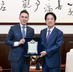 賴清德總統會晤全球台灣研究中心媒體訪團　強化臺美合作並攜手民主夥伴共同維護區域穩定與安全