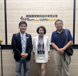 AI產業實務走入企管教學　中正企管拜會威進國際深化校企交流